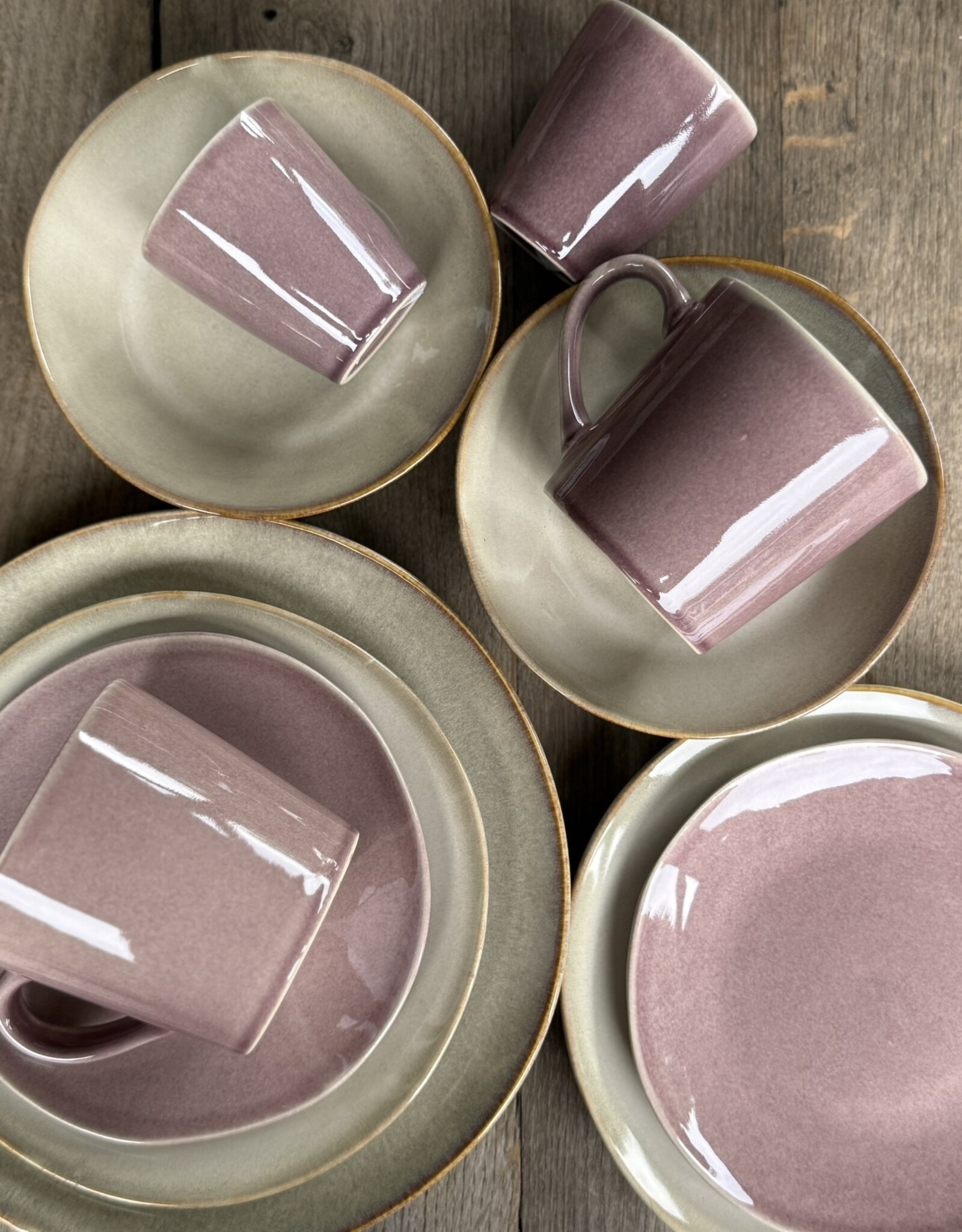 Mica decorations Waterkan  -  Racco paars