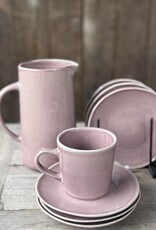 Mica decorations Soepkom  Racco  XL - set van 4  - paars