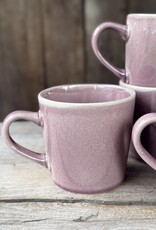 Mica decorations Soepkom  Racco  XL - set van 4  - paars