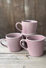 Mica decorations Soepkom  Racco  XL - set van 4  - paars