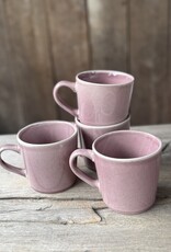 Mica decorations Soepkom  Racco  XL - set van 4  - paars