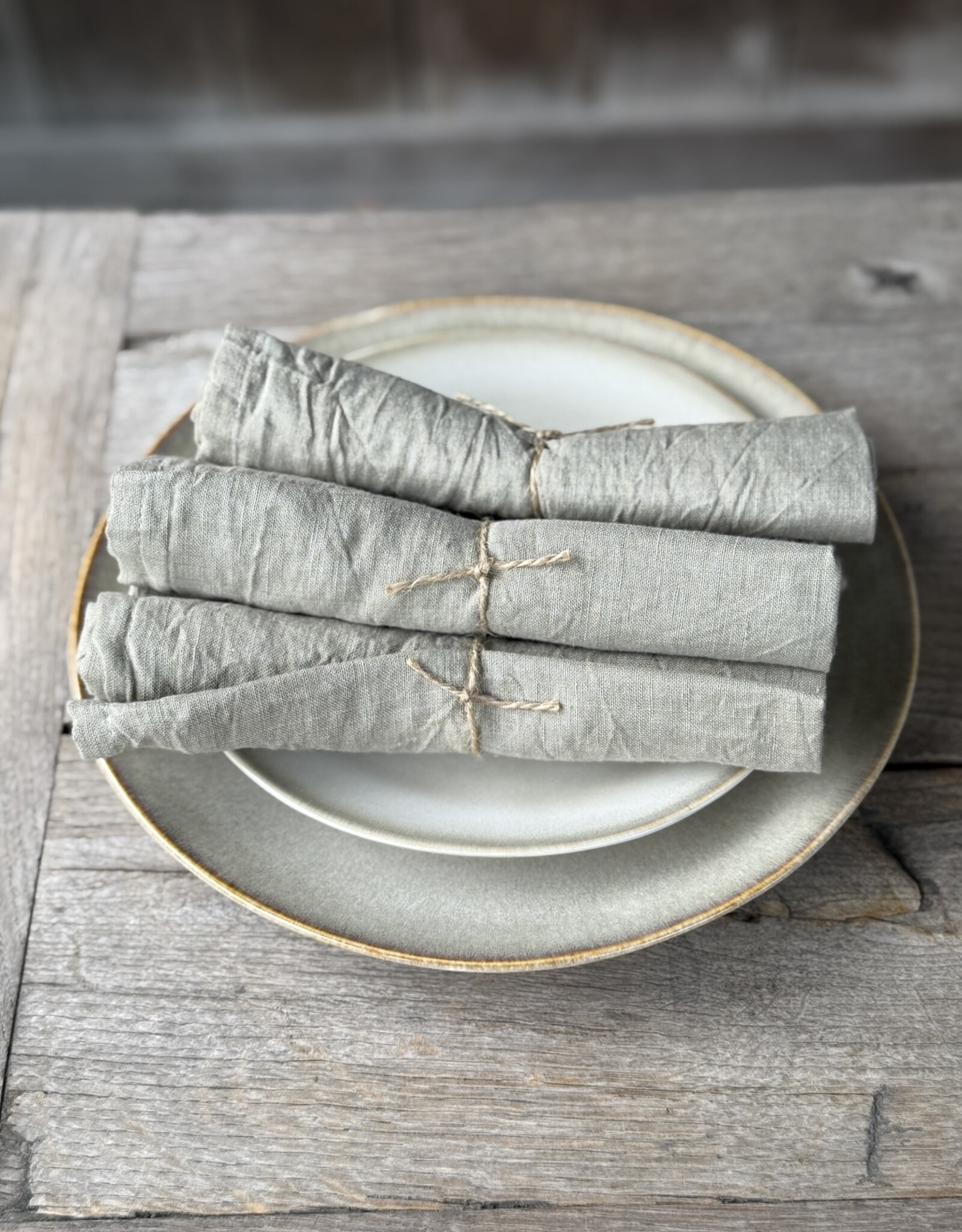 Eglo Living Servet set van 6 - beige