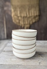 Kitchen trend Kom 15 cm  ocean crème - set van 6