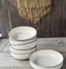 Kitchen trend Kom 15 cm  ocean crème - set van 6