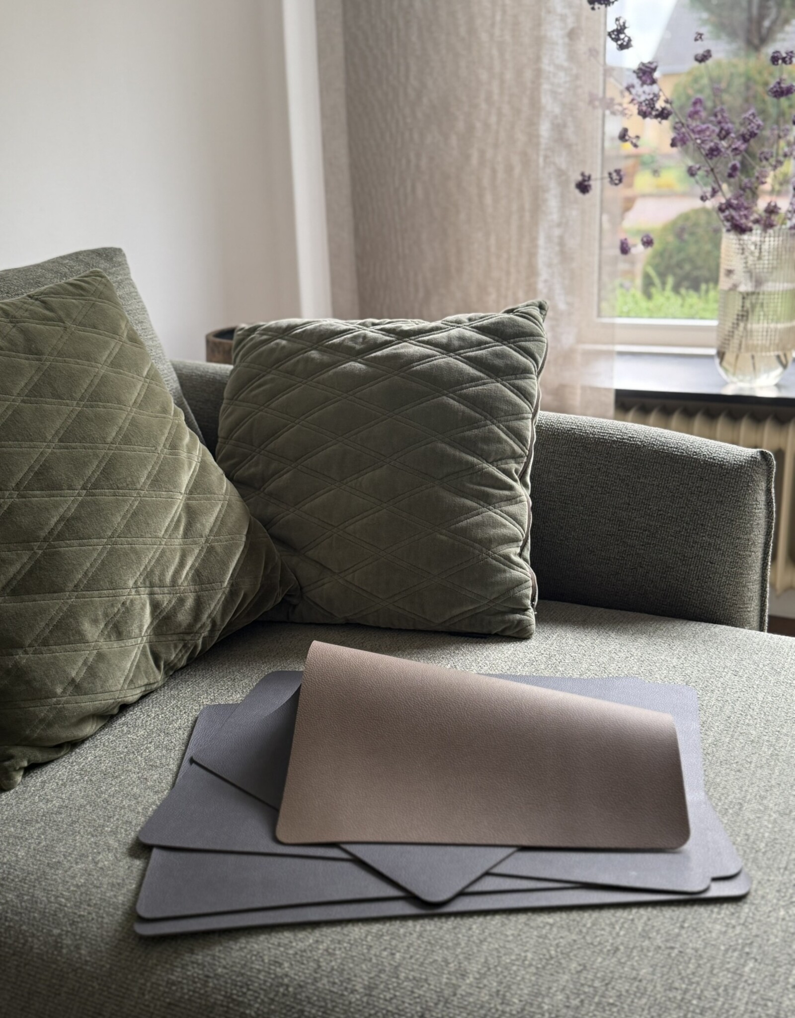 Bitz Placemat letherlook 4 stuks