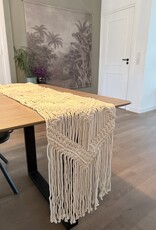 Kersten Tafelloper - Macramé Kersten Tafelloper - Macramé