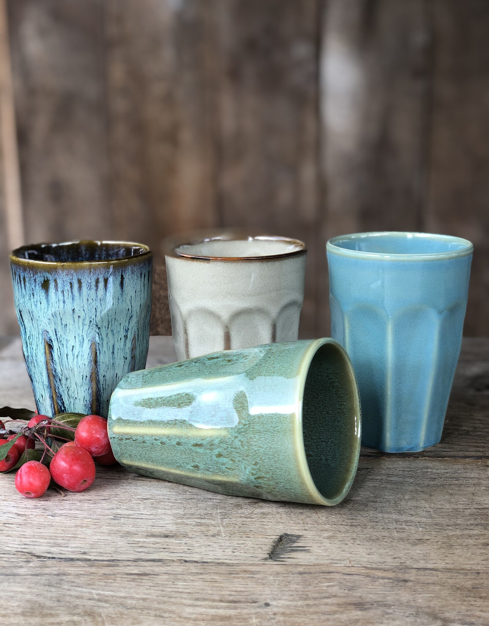 Elzet Koffie beker large-  set van 4