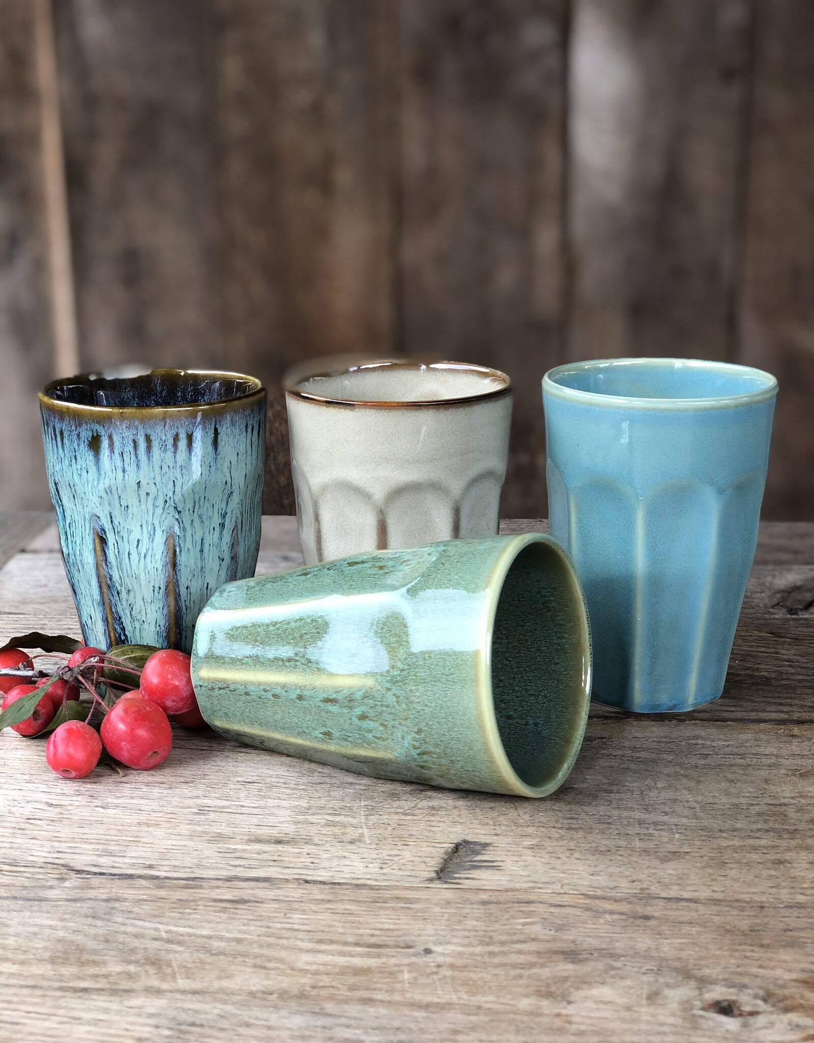 Elzet Koffie beker large-  set van 4