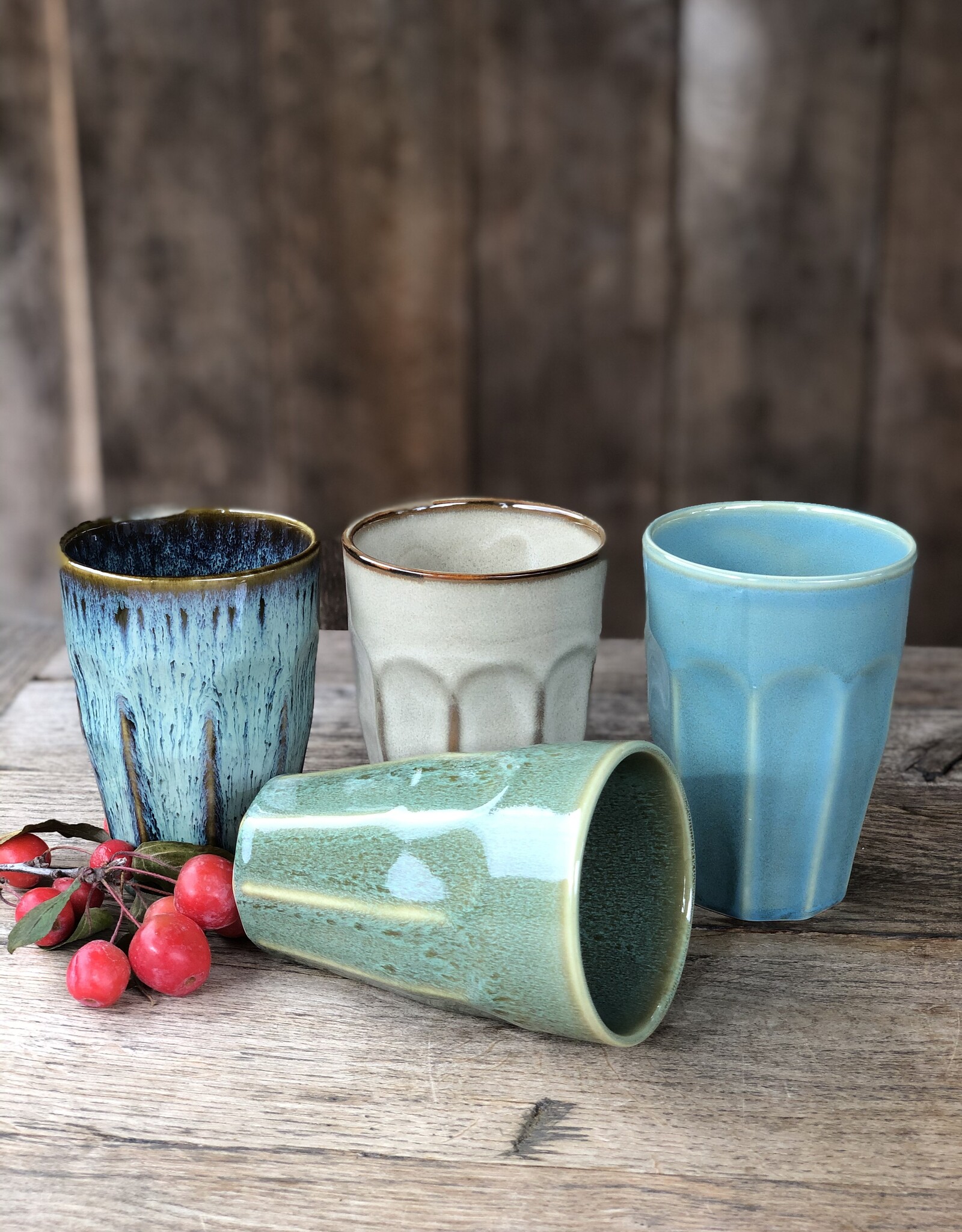 Elzet Koffie beker large-  set van 4