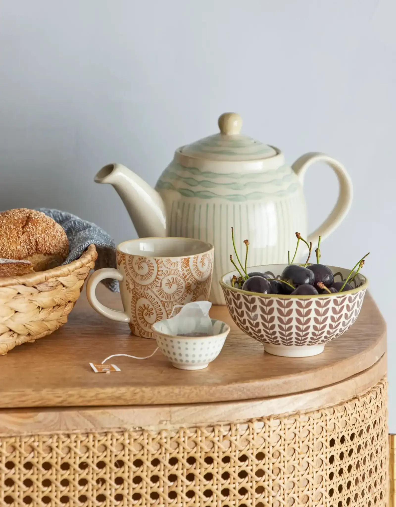 Bloomingville Koffie beker Maple - set van 4