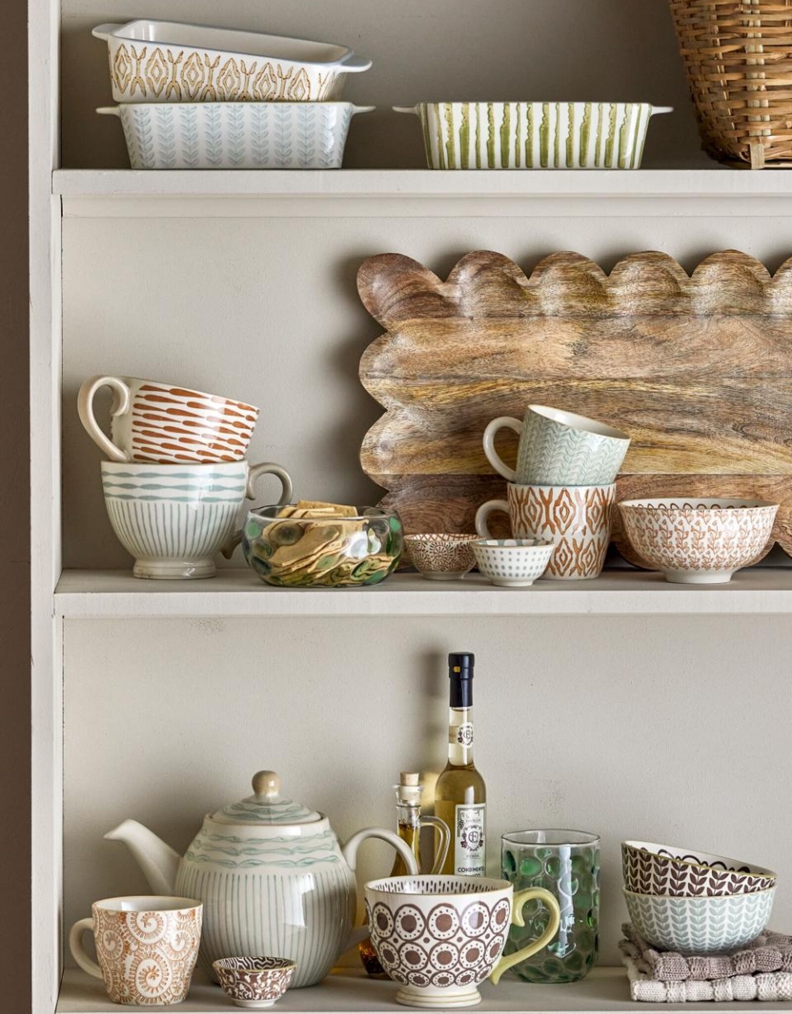 Bloomingville Thee beker Maple XL - set van 2