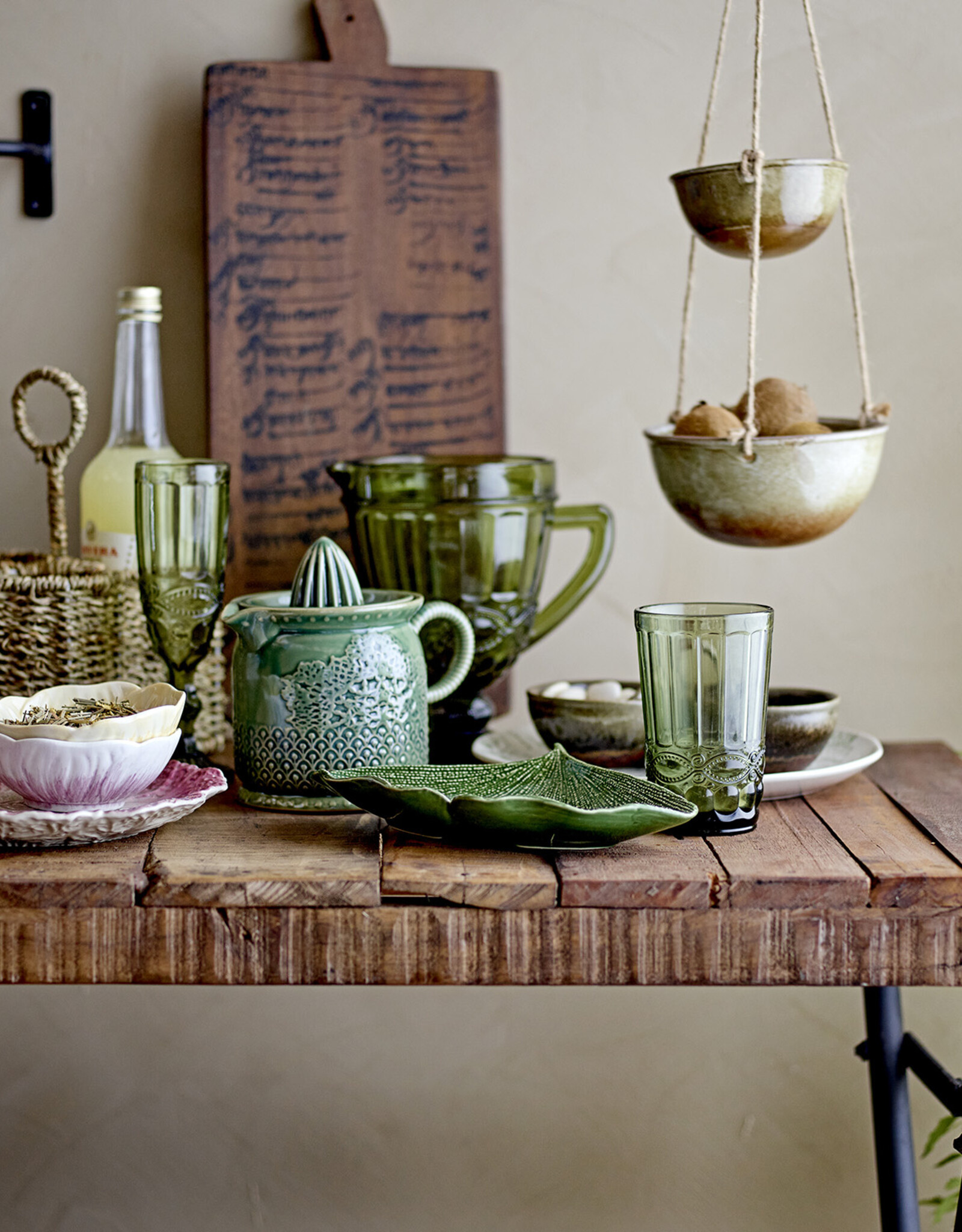 Bloomingville Koffie beker XL Jatoba - set van 2