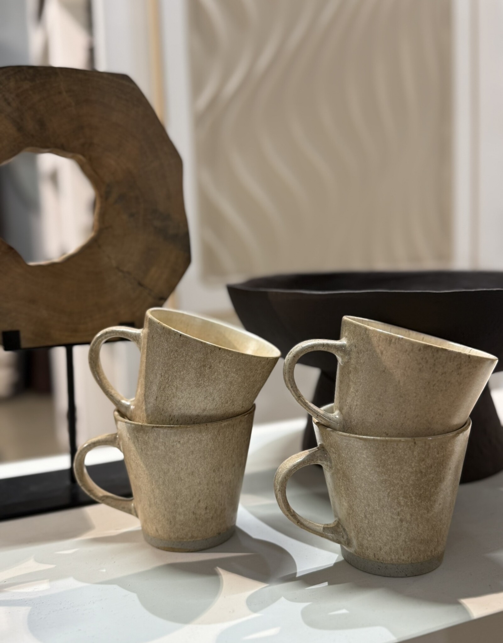 Mica decorations Mok Otis XL - set van 4