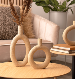 Present time Vaas of kandelaar  - oval wide