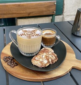 La Rochére Espresso kopje 'Quessant' met oor - set van 6