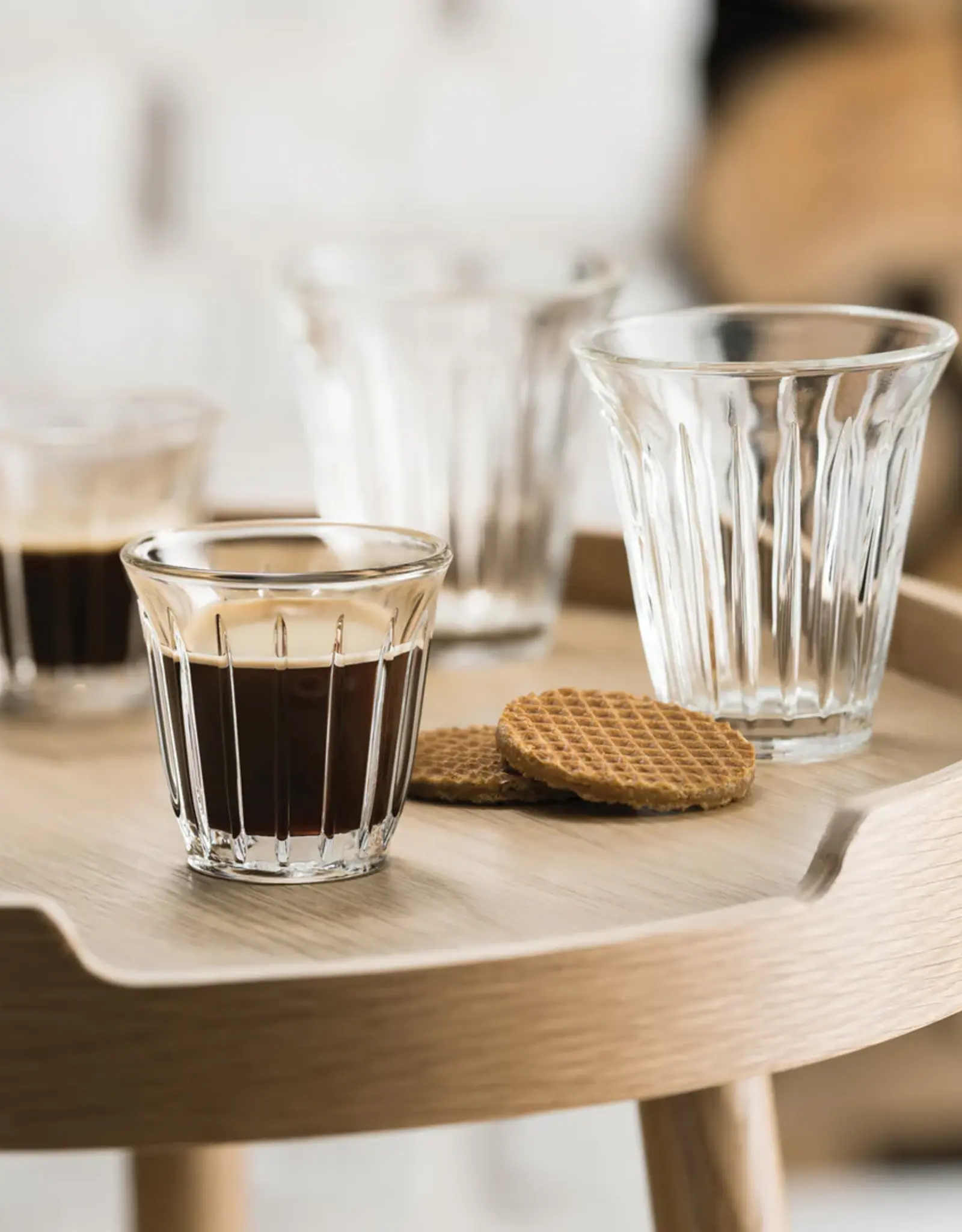 La Rochére Koffie glas ' Zinc' - set van 6