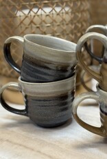 Mica decorations Koffiekopje Ethan met oor - set van 6