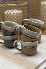 Mica decorations Koffiekopje Ethan met oor - set van 6