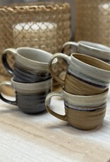 Mica decorations Koffiekopje Ethan met oor - set van 6