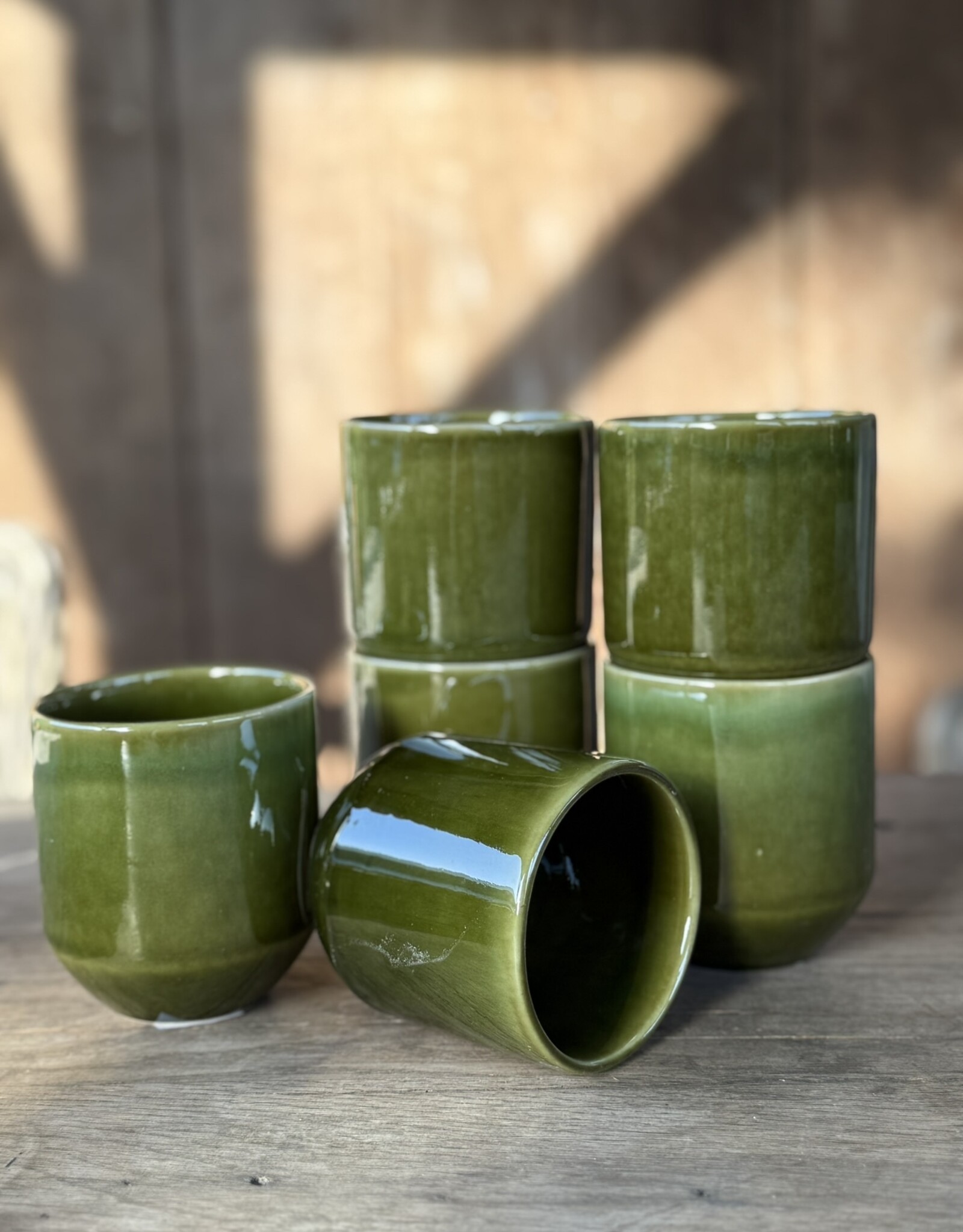 Mica decorations Koffiebeker Rhea large - set van 6