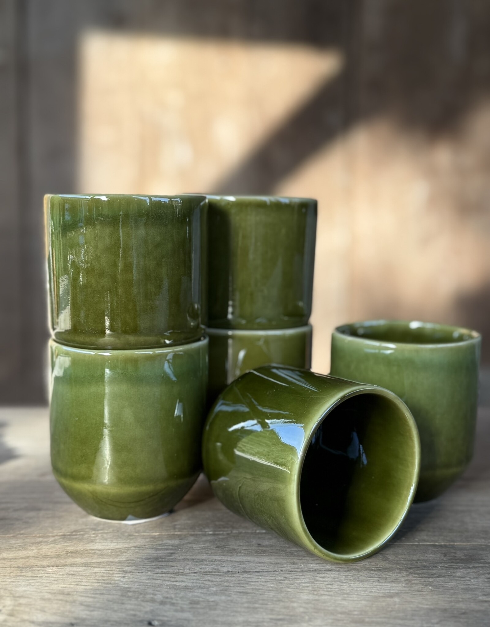 Mica decorations Koffiebeker Rhea large - set van 6