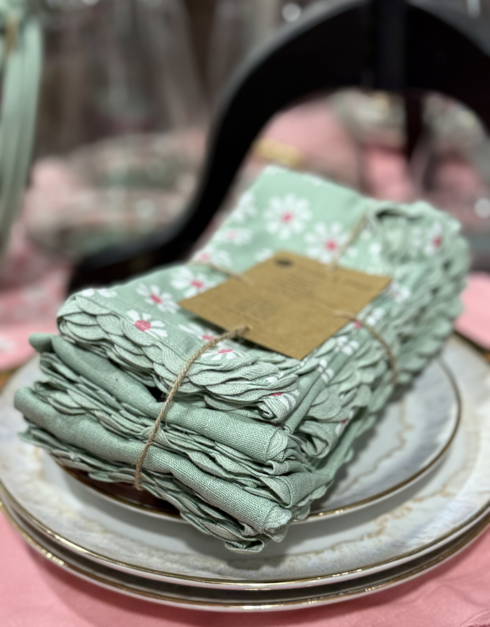 Linen & More Placemat en servet - set 8 delig