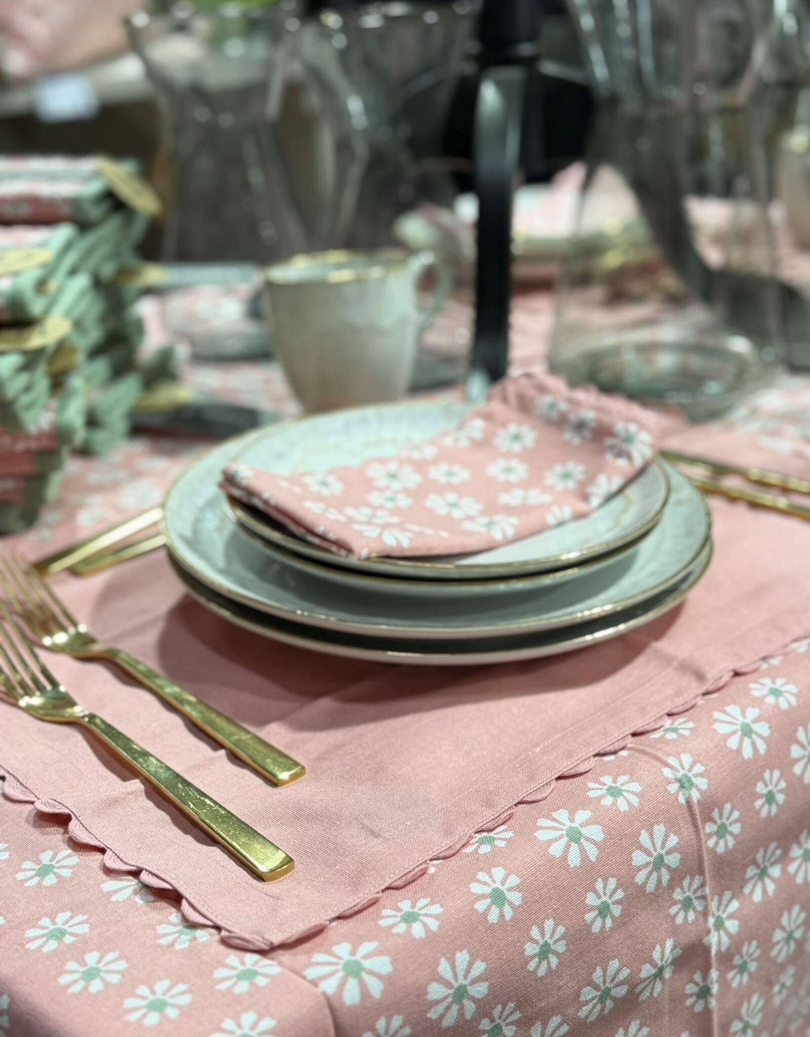 Linen & More Placemat en servet - set 8 delig