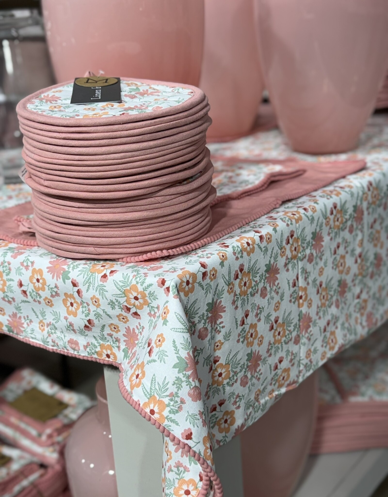 Linen & More Tafellaken 'Freddie' -  rond