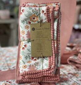 Linen & More Placemat en servet - set 8 delig