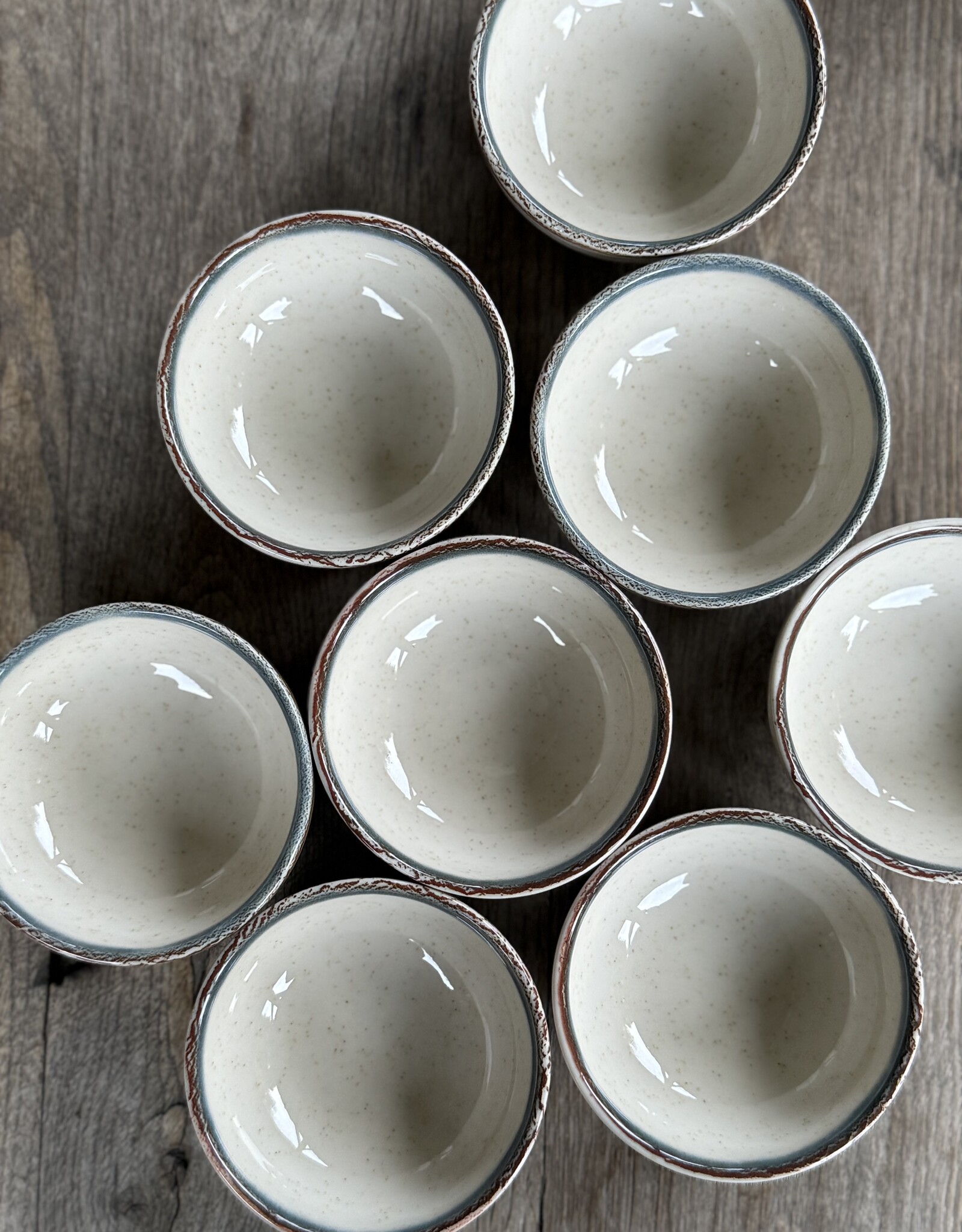 Kitchen trend  Schaaltje 8 cm  ocean crème - set van 8