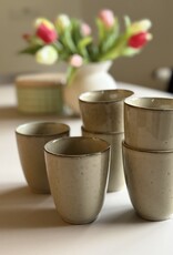 Lavandoux Koffiebeker large - set van 6 beige