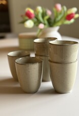 Lavandoux Koffiebeker large - set van 6 beige