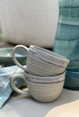 Mica decorations Soepkom Ethan met oor - set van 4