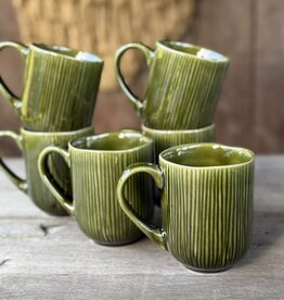 Mica decorations Mok met oor Nusa large - set van 6