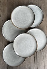 Mica decorations Ontbijtbord  Tabo - set van  6 - grijs