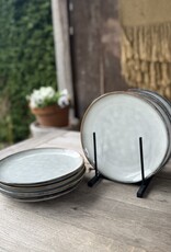 Mica decorations Ontbijtbord  Tabo - set van  6 - grijs