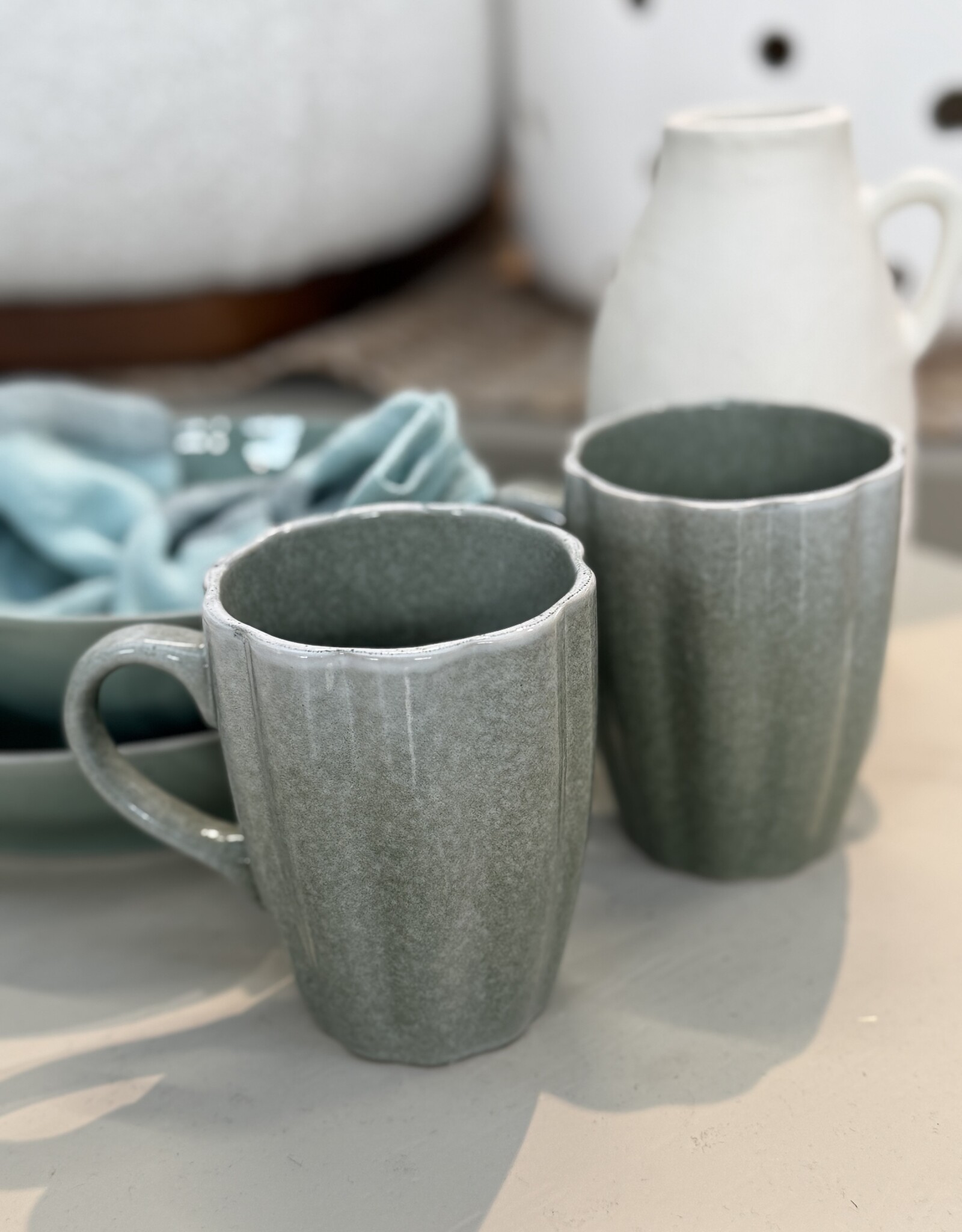 Lavandoux Mok - set van 6 - groen