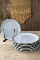 Lavandoux Ontbijtbord blauw - set van 8 - blauw