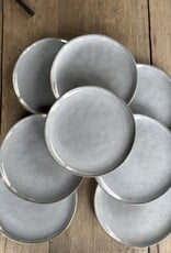 Lavandoux Ontbijtbord blauw - set van 8 - blauw