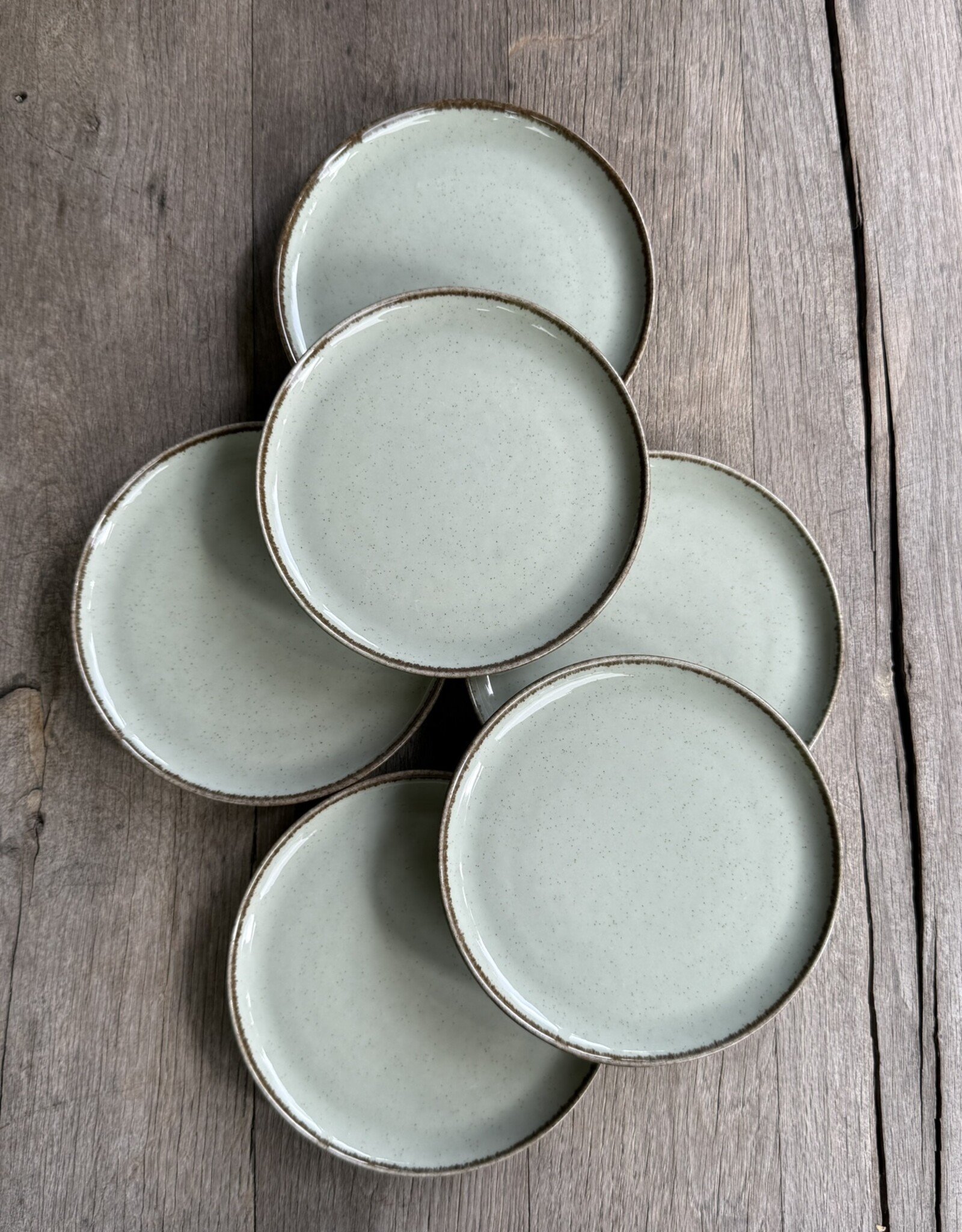 Kitchen trend Gebaksbordje Small - ocean green - set van 6