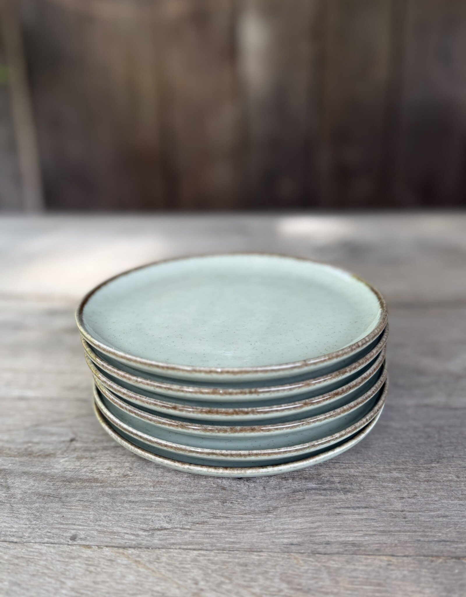 Kitchen trend Gebaksbordje Small - ocean green - set van 6