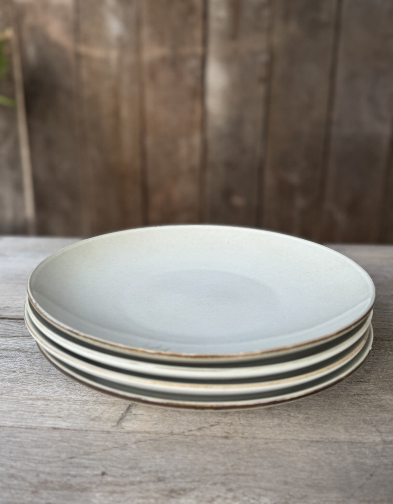 Lavandoux Dinerbord set - van 4 - ecru