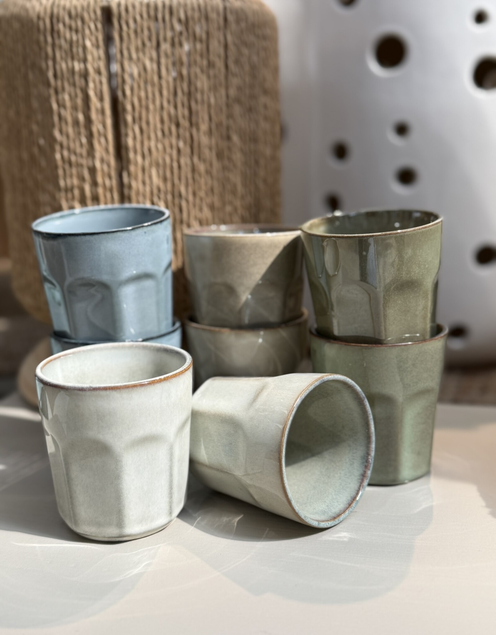 Lavandoux Beker - set van 8 - mix