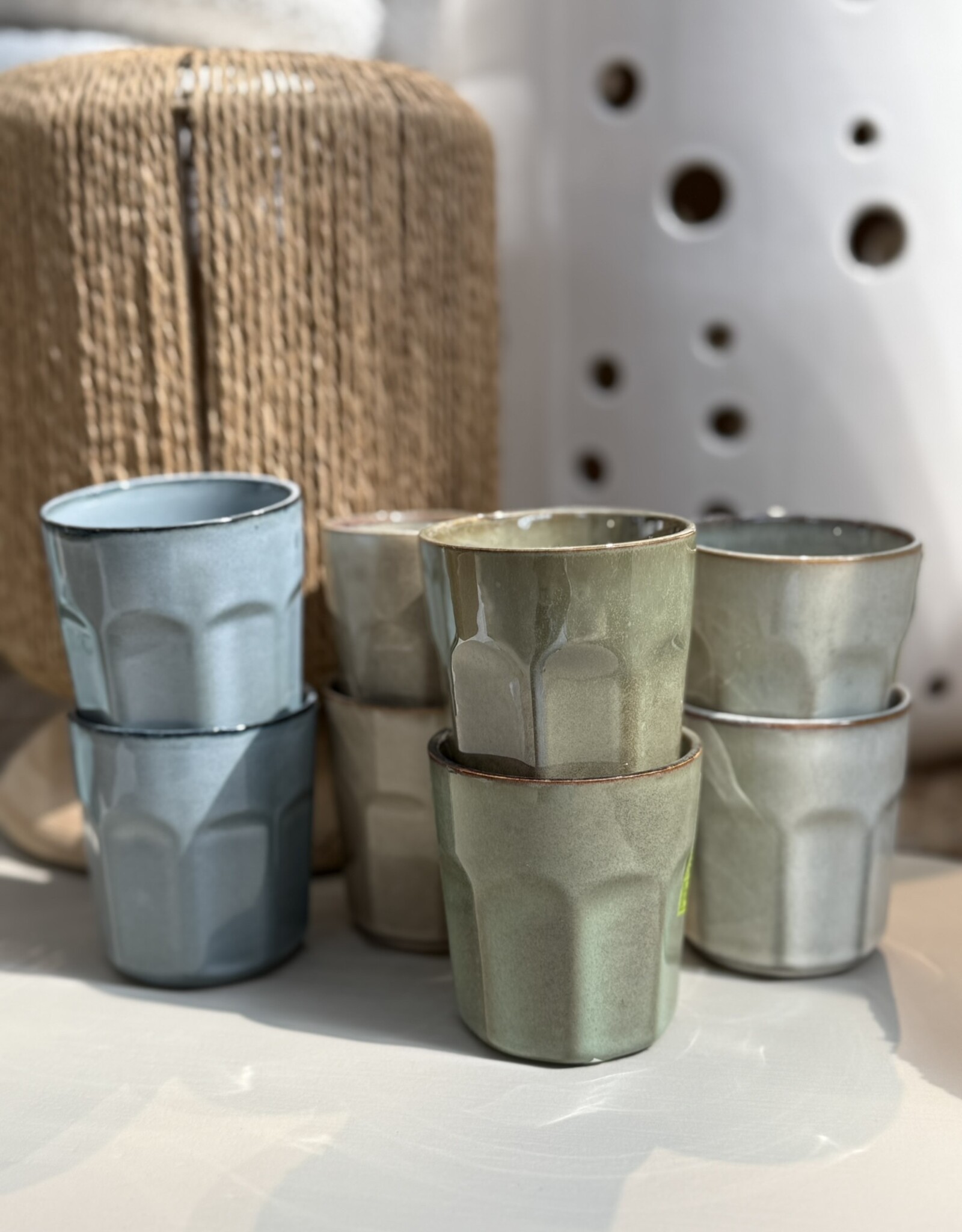 Lavandoux Beker - set van 8 - mix