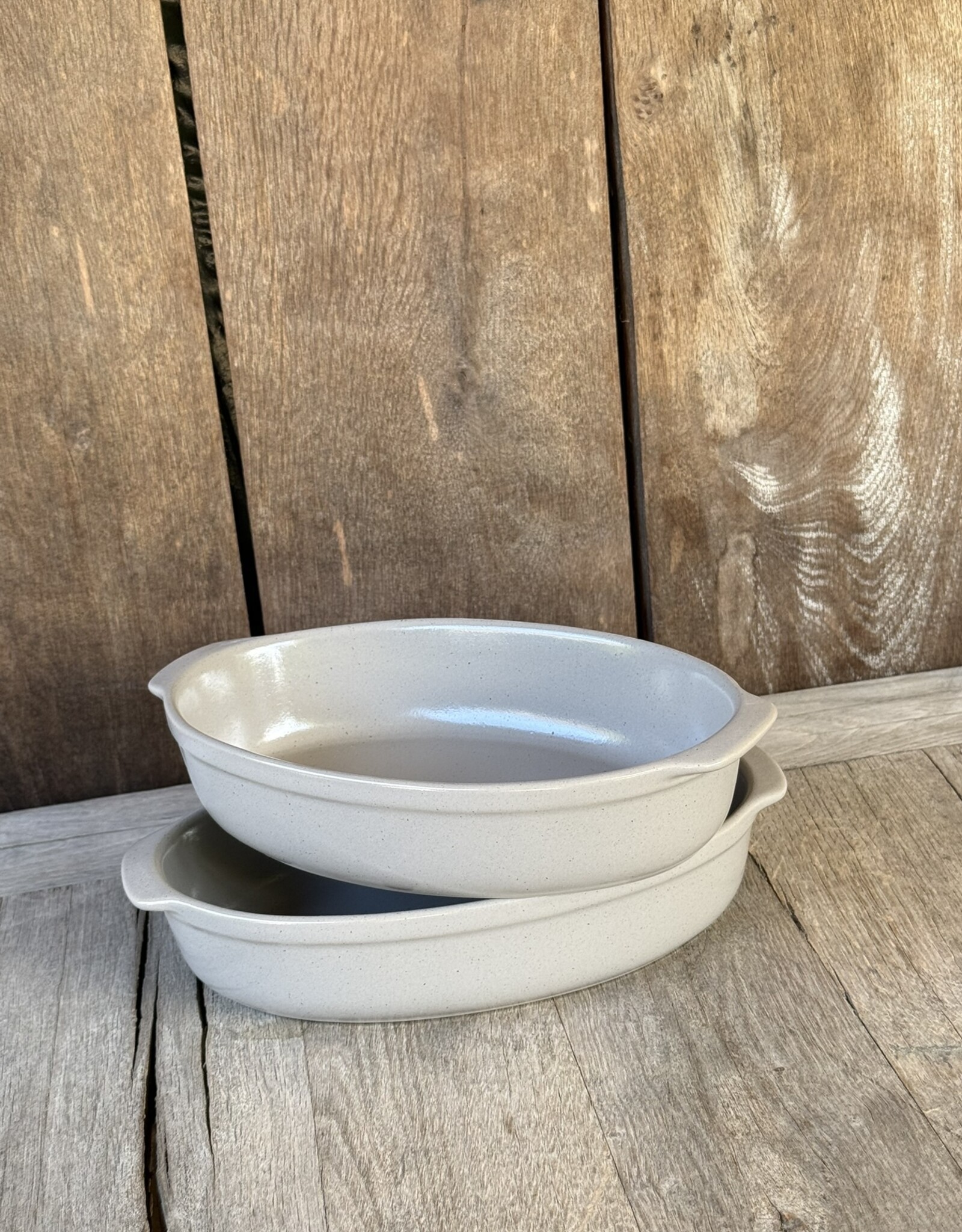 Costa nova Ovenschaal  ovaal 27 x 17 cm - grijs