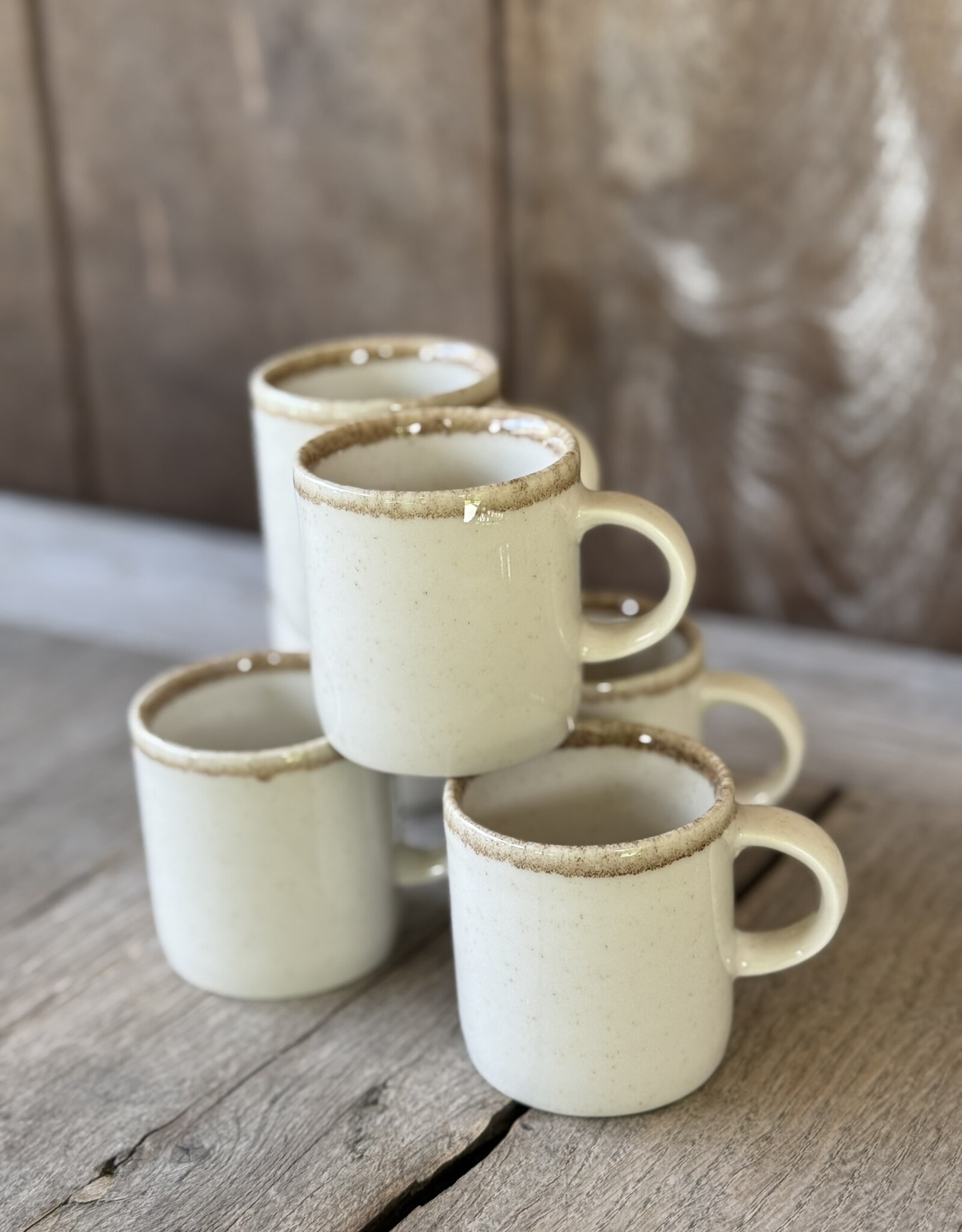 Kitchen Trend Espressokopje ocean creme - set van 6