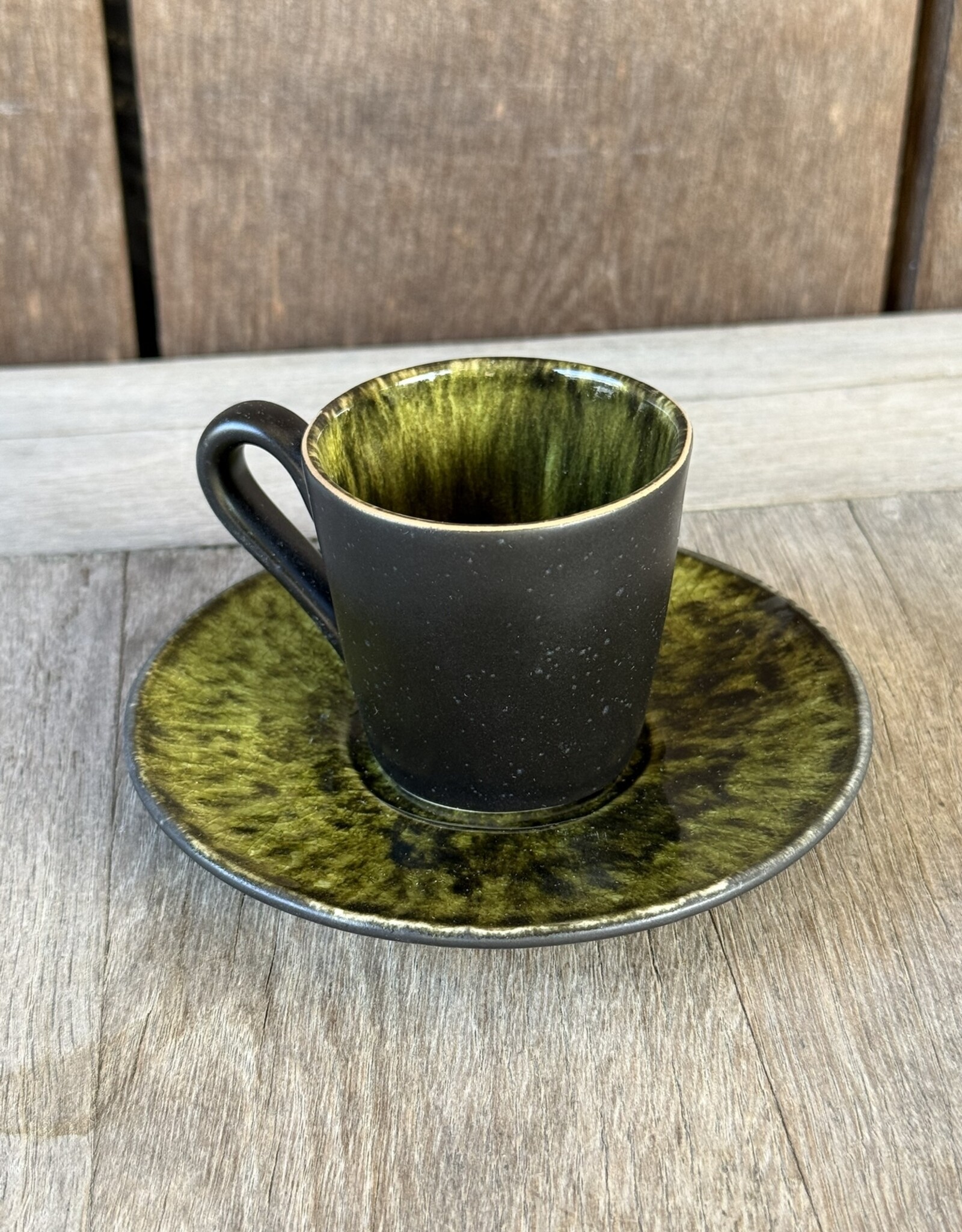 Costa Nova Espresso kop en schotel - set van 4