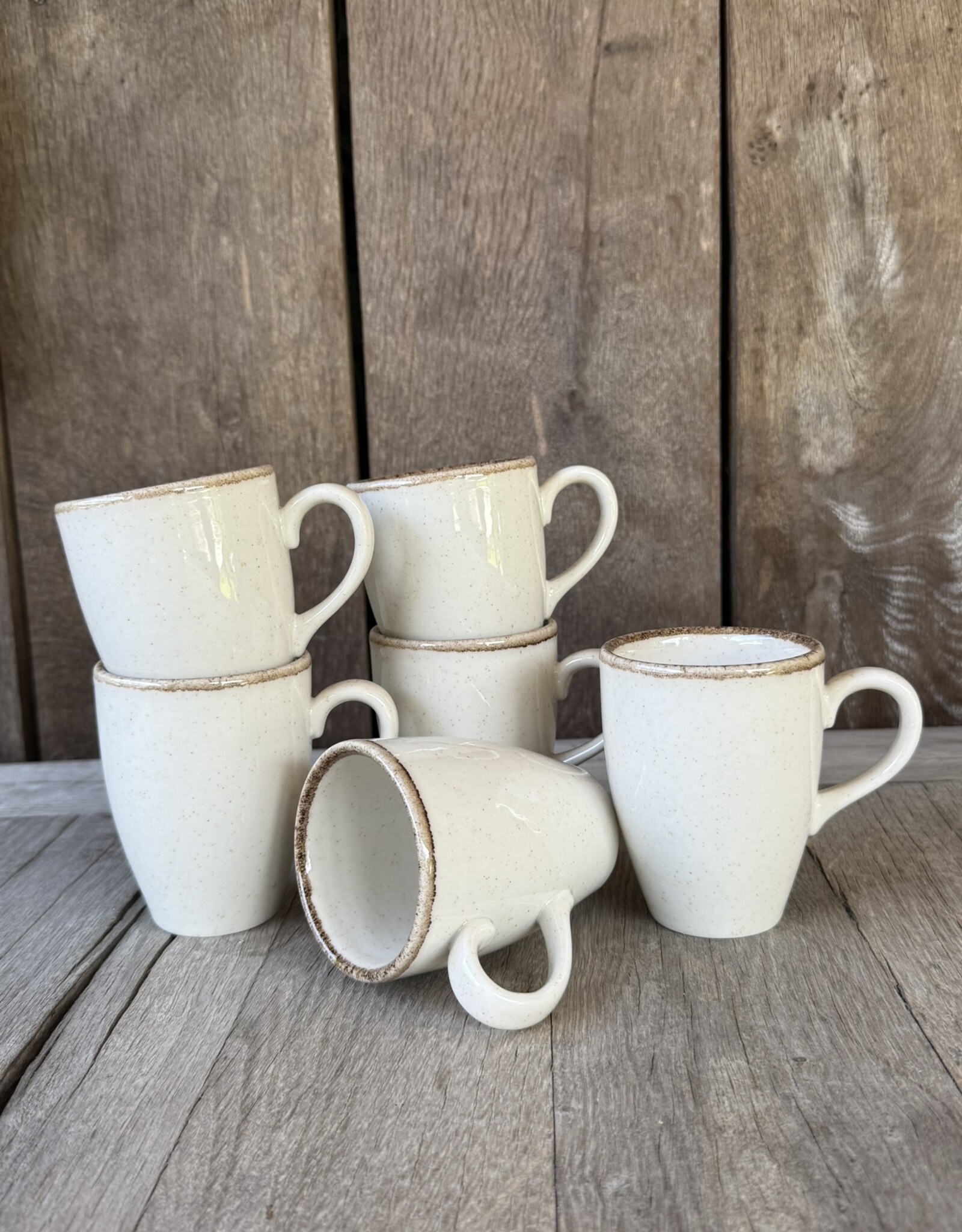 Kitchen Trend Mok ocean creme - Medium - set van 6