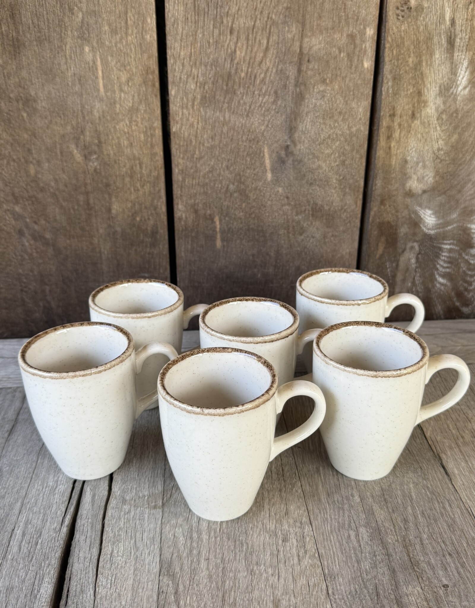Kitchen Trend Mok ocean creme - Medium - set van 6