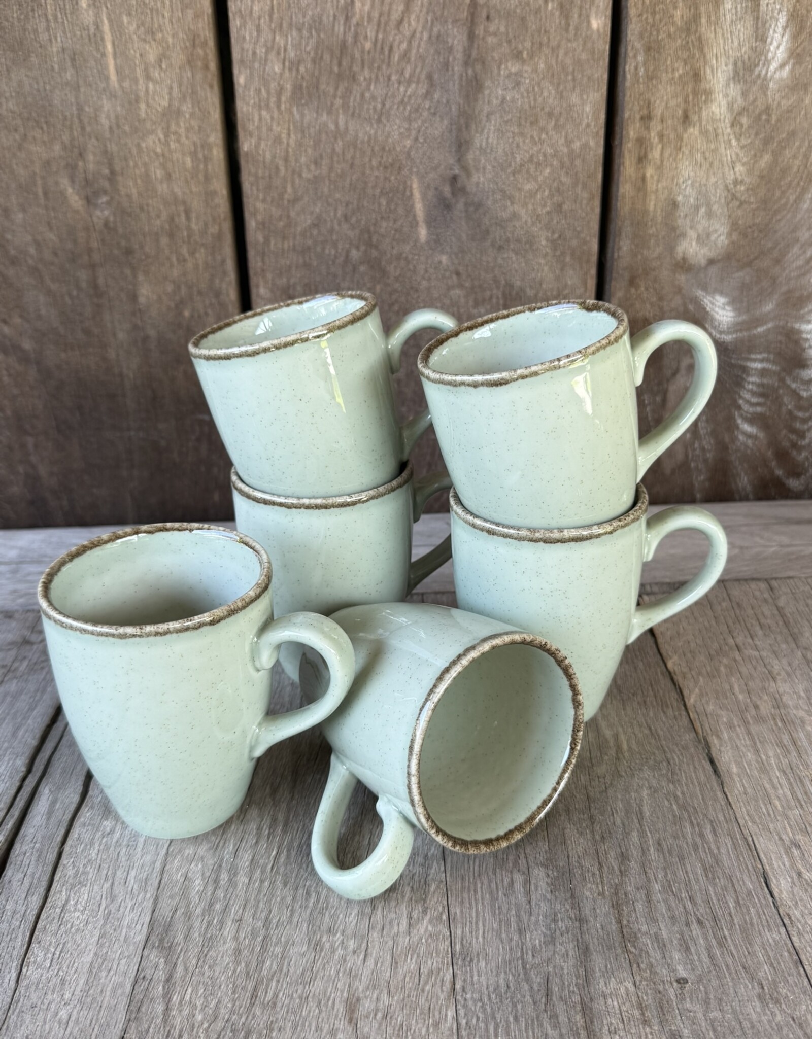 Kitchen Trend Mok ocean groen - medium - set van 6